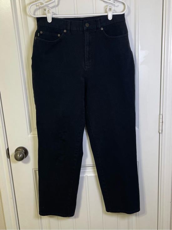 Ralph Lauren Denim - Lauren Jeans Ralph Lauren Women’s 12P Black Straight-Leg Stretch Jeans Petite
